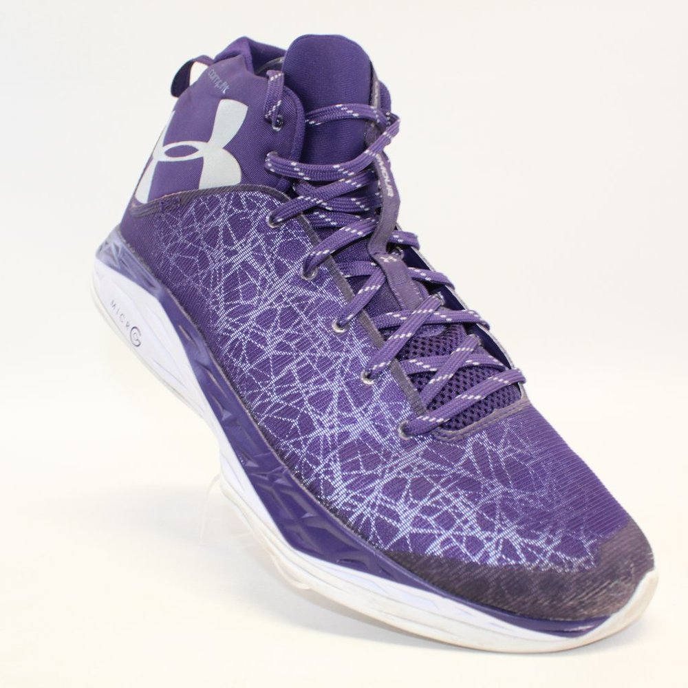 Under Armour Curry 1 Dark Matter Purple Men's Size 15 MVP All Stars 1279898-500